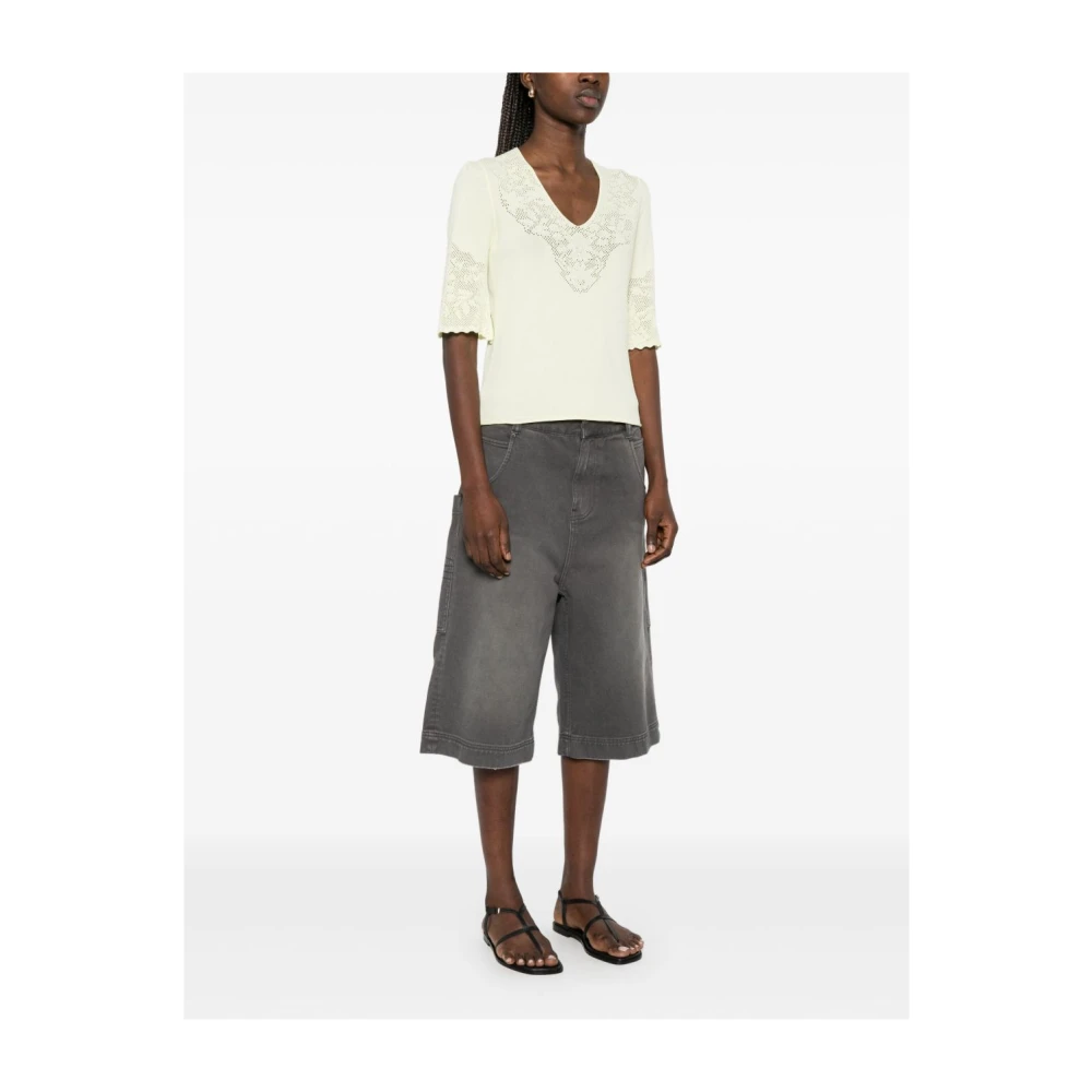 Twinset Gele Trui voor Vrouwen Beige Dames