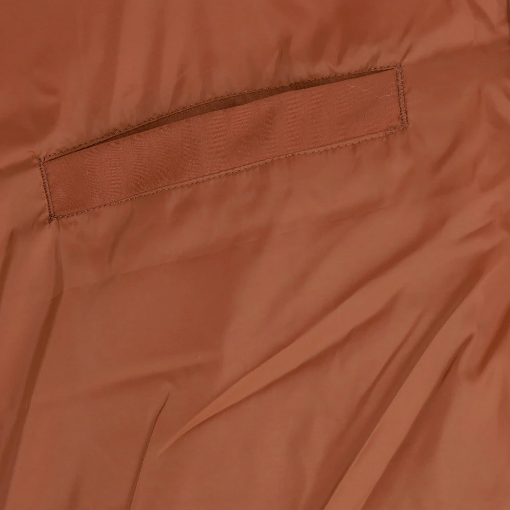 Obey Gewatteerde Ritsjas met Kraag Brown Heren