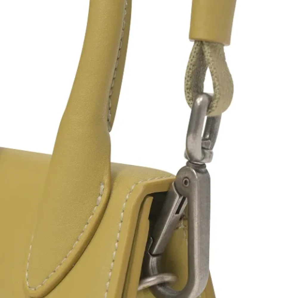 Jacquemus Pre-owned Leather shoulder-bags Green Dames