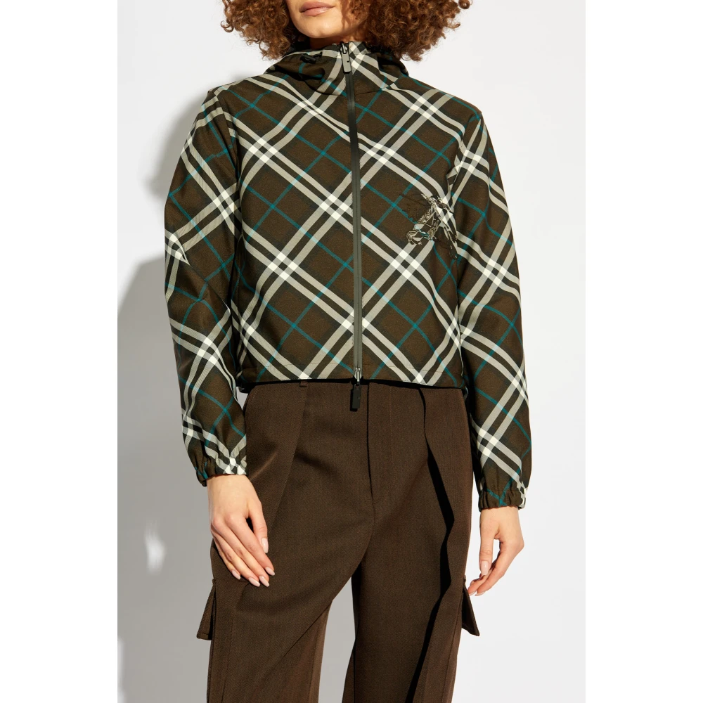Burberry Omkeerbaar capuchonjack Multicolor Dames