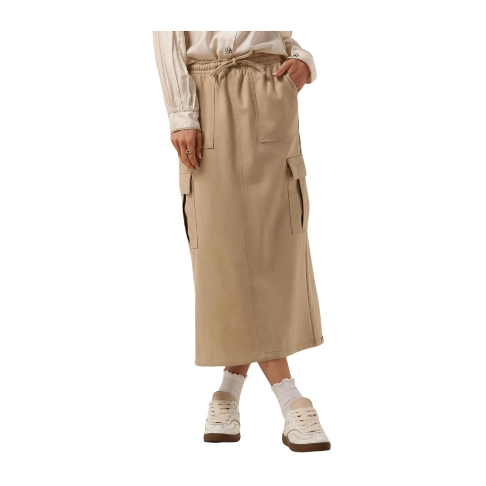 Nukus Elegante Brooklyn Skirt Beige Dames