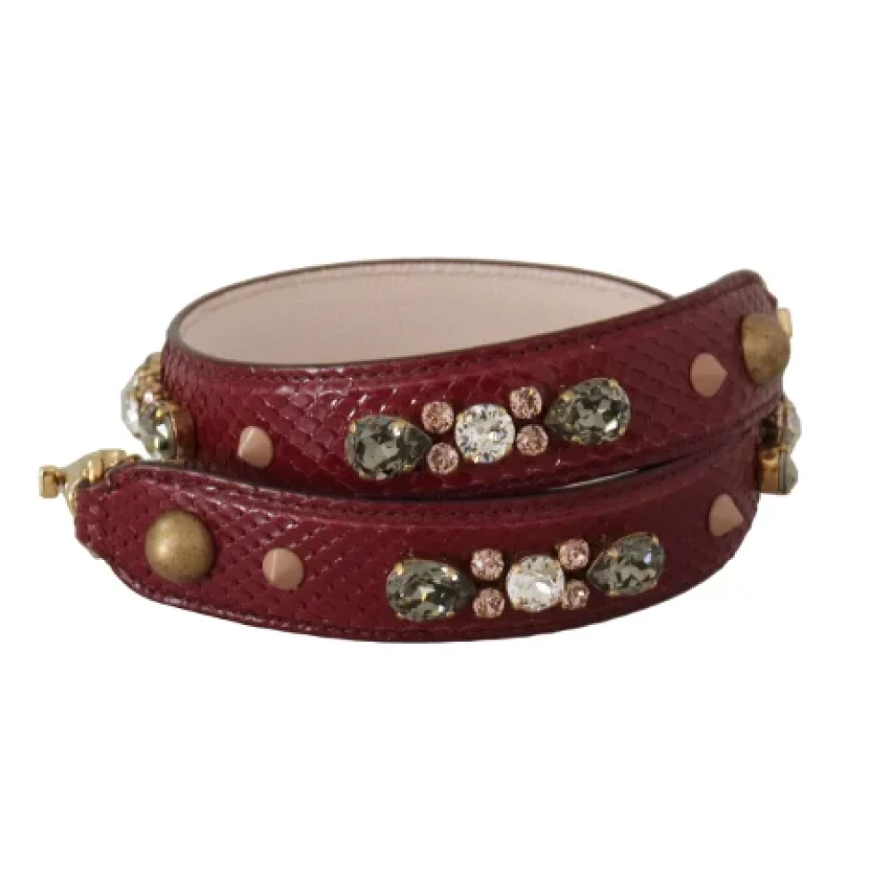 Dolce & Gabbana Pre-owned Leather home-office Multicolor Dames