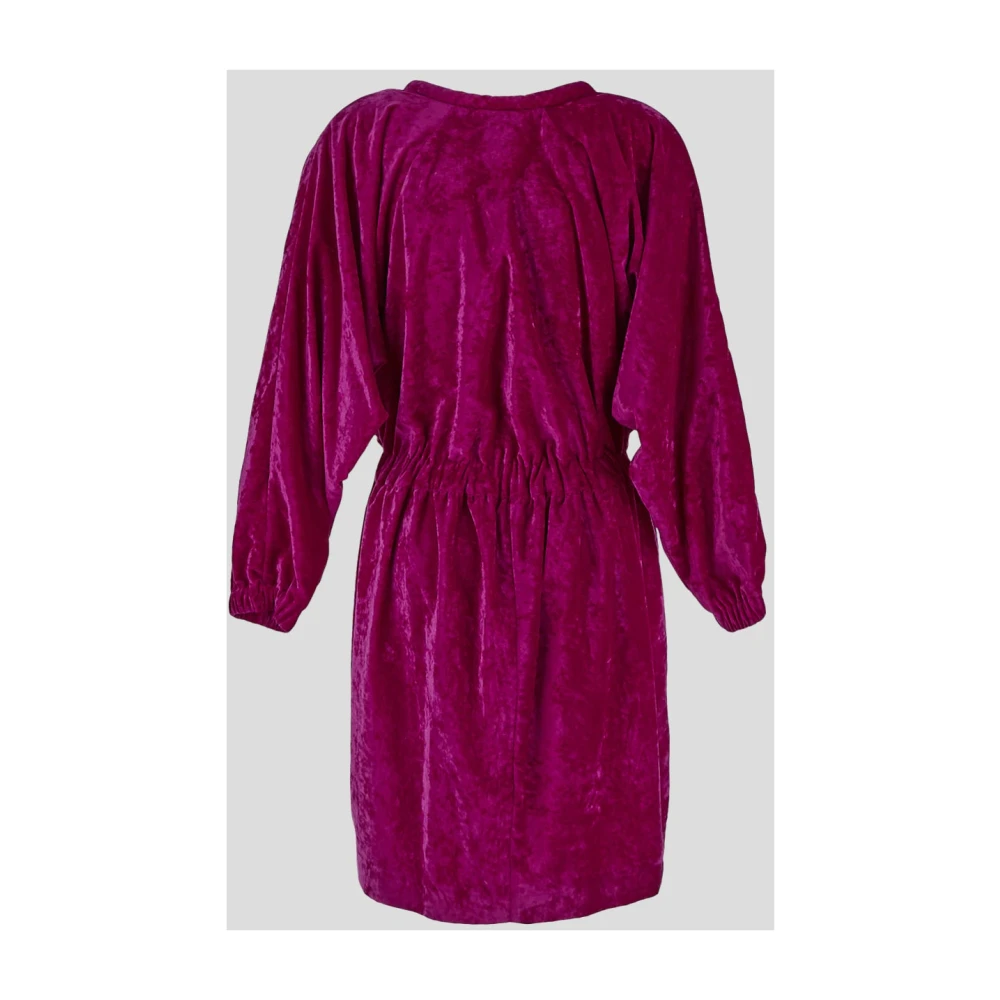 Isabel marant Polyester Lassie Jurk Purple Dames