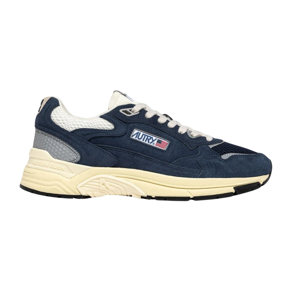 Autry Men's Blue Sneakers, 7 Uk, Hyperway Trainers