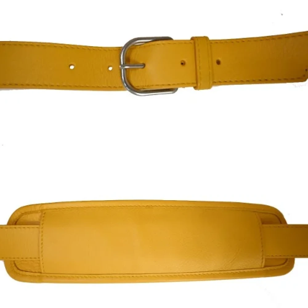 Balenciaga Vintage Pre-owned Leather balenciaga-bags Yellow Dames