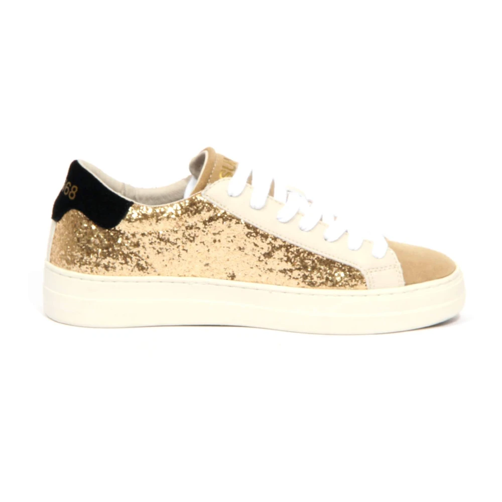 Sun68 Glitter Betty Schoenen in /Ivoor/ Dames Schoenen Geel