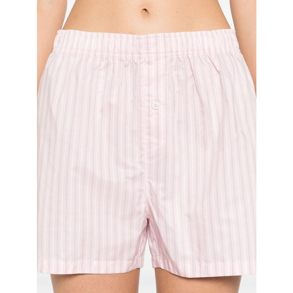 Philosophy di Lorenzo Serafini Roze elastische tailleband jurk knoopsluiting Pink Dames