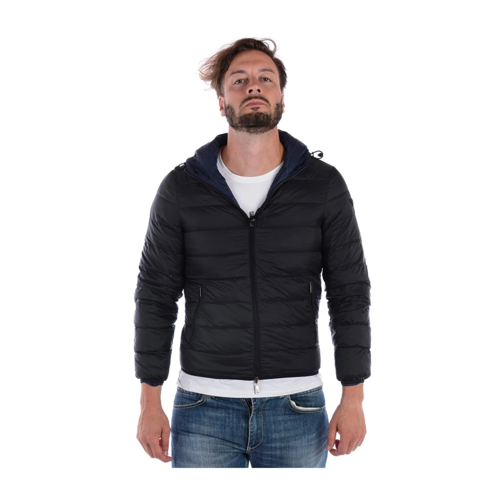 Emporio Armani Herr Svart Jackor L, Vinterjacka
