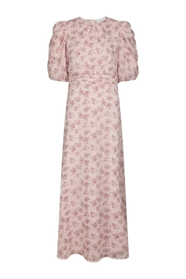 Kikka Chiffon Blomsterklänning
