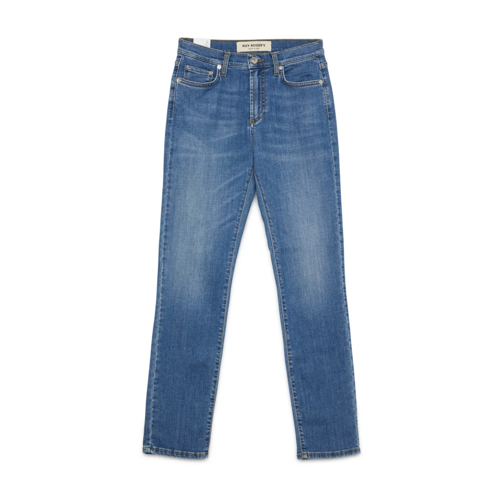 Roy Roger's Women's Blue Slim Fit Jeans, W26, Denim Slim Fit Jeans