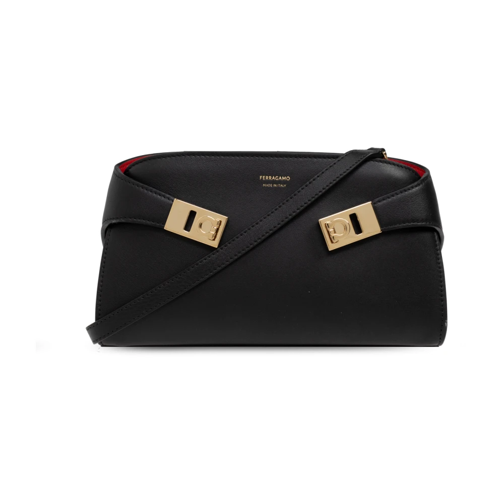 Ferragamo Bolso De Hombro Hug Bags Mujer Negro 