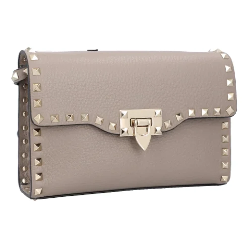 Valentino Leather handbags Gray Dames