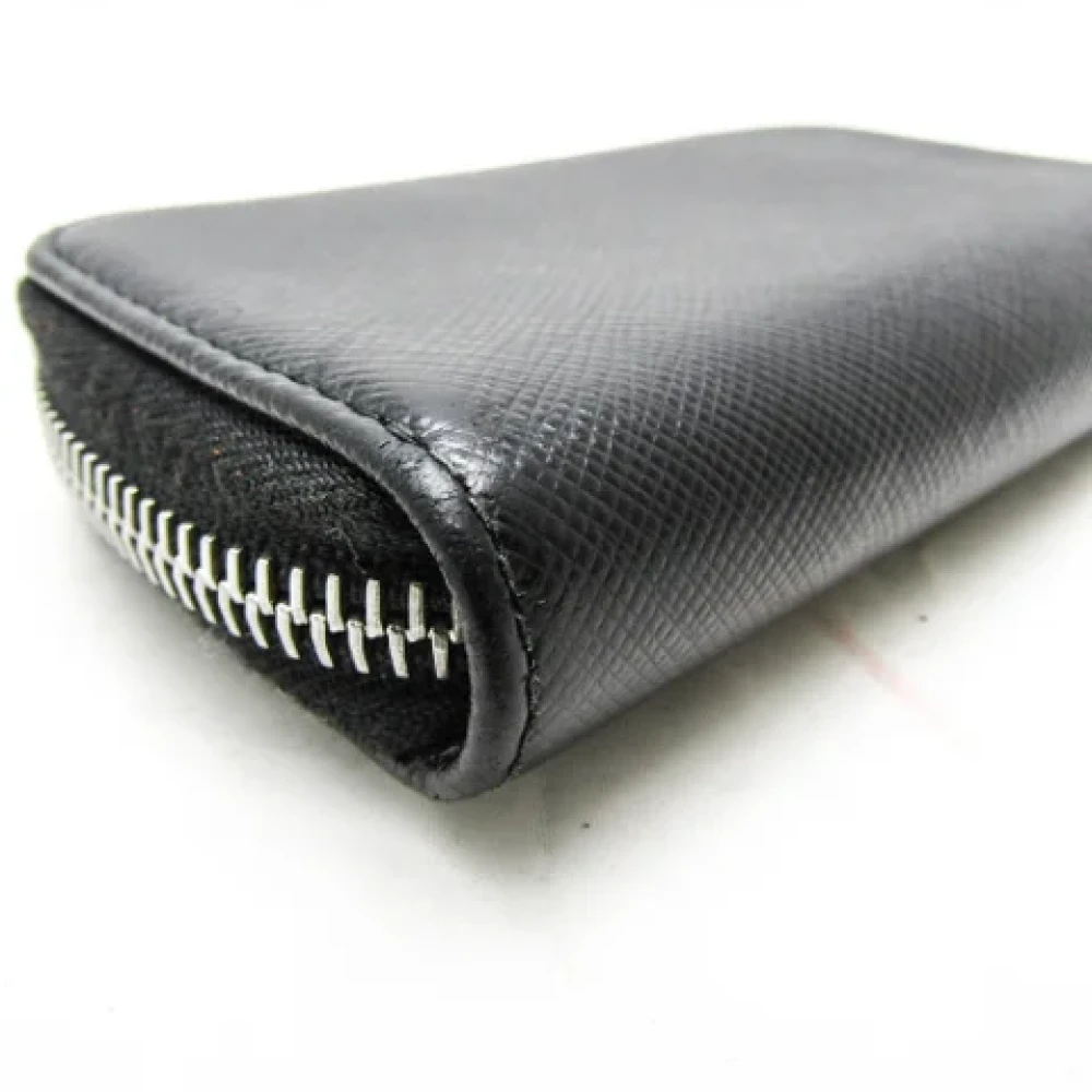 Prada Vintage Pre-owned Leather key-holders Black Dames