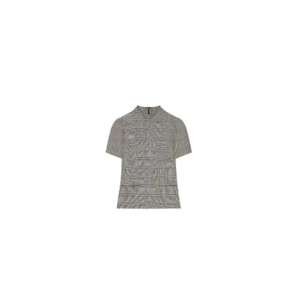 Courrèges Luxe Montpellier Top Prince de Galles Gray Dames
