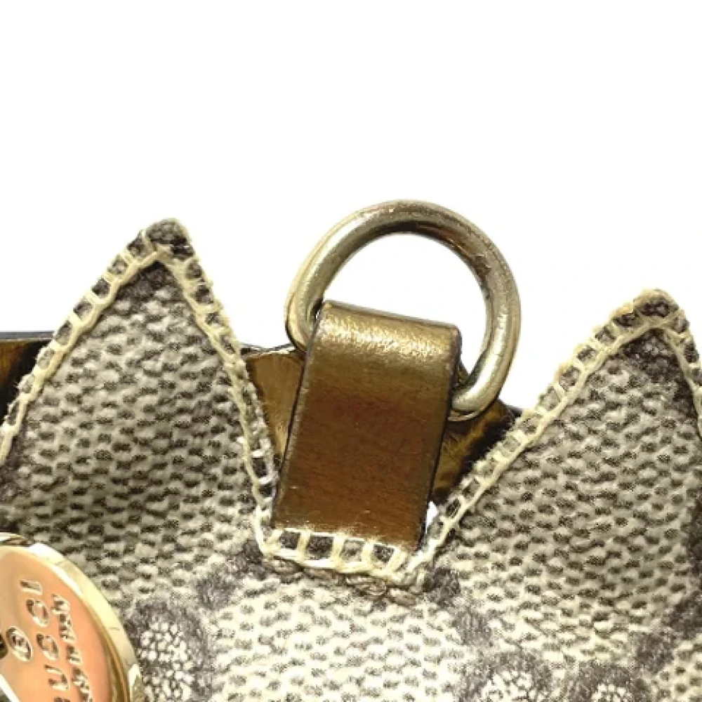 Gucci Vintage Pre-owned Fabric key-holders Beige Dames