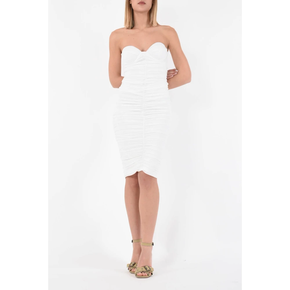 Actualee Short Dresses White Dames