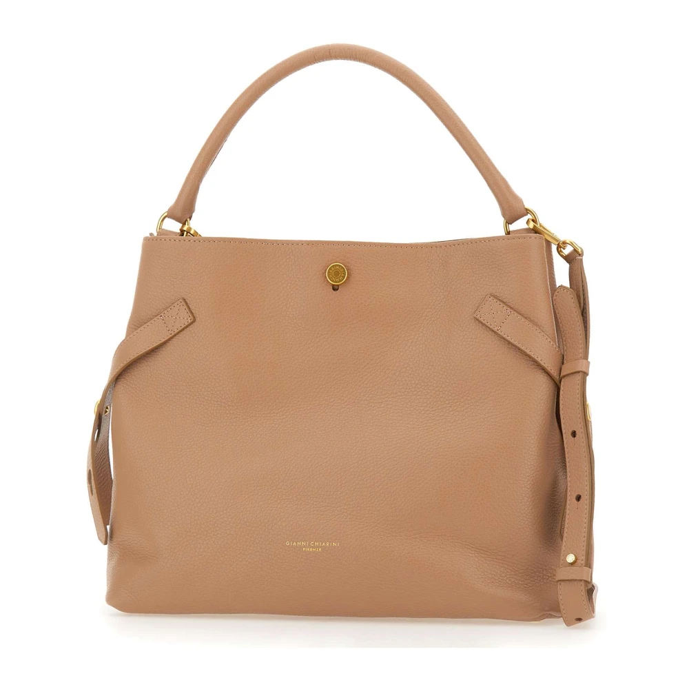 Gianni Chiarini Women's Beige Handbags, One Size, Claudette Shoulder Bag