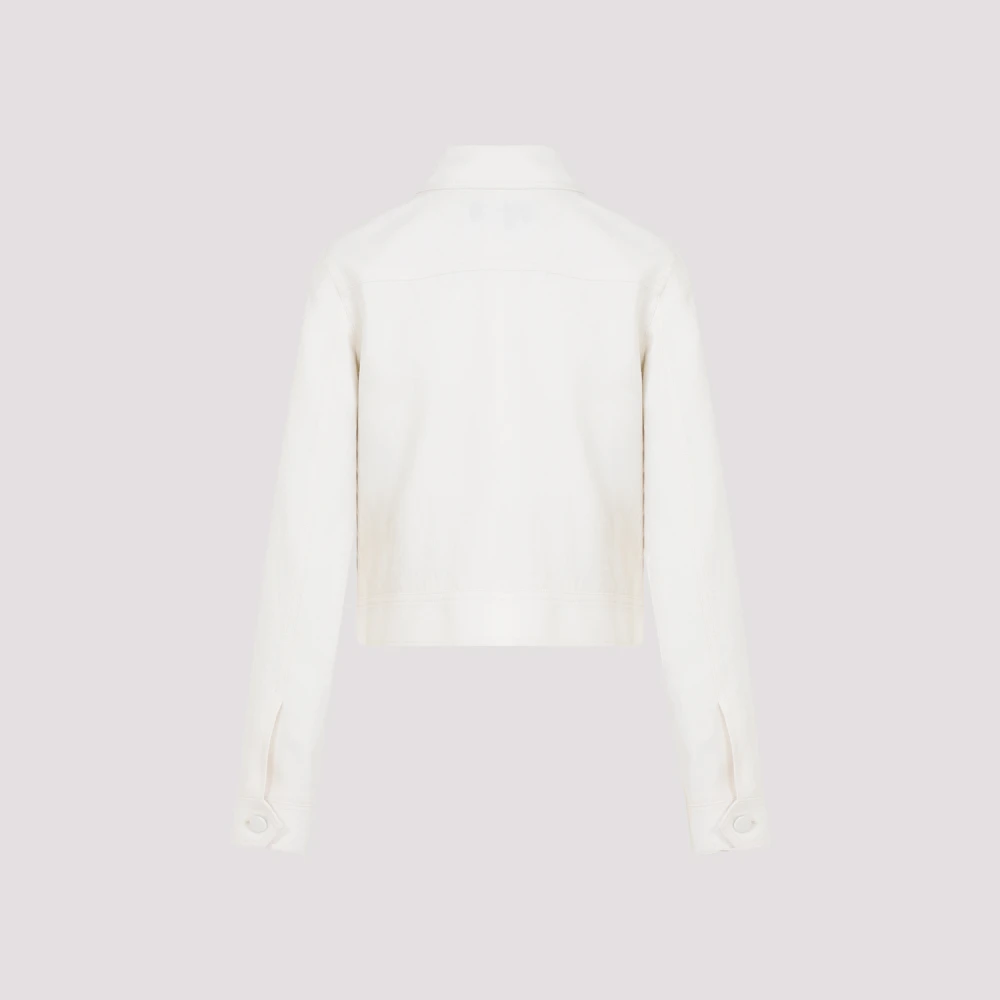 Gabriela Hearst Ivory Thereza Jacket Beige Dames