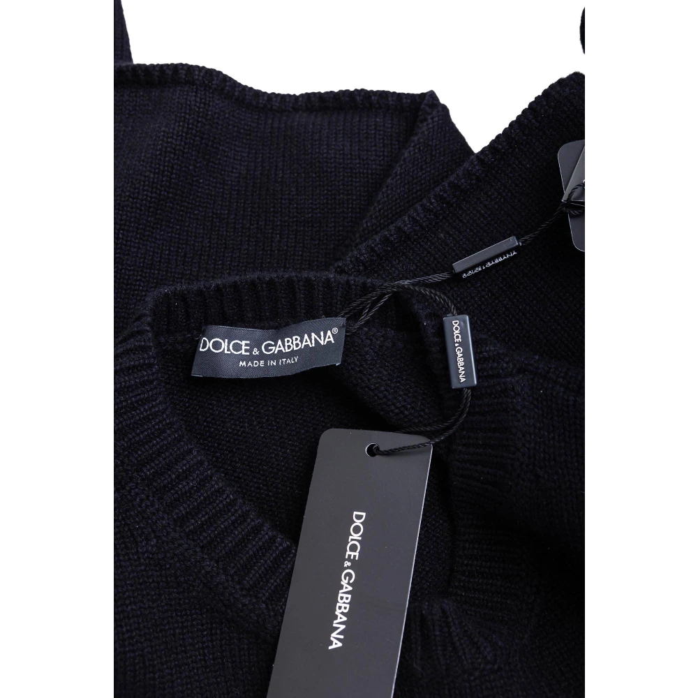 Dolce & Gabbana Korte Dames Trui Black Dames