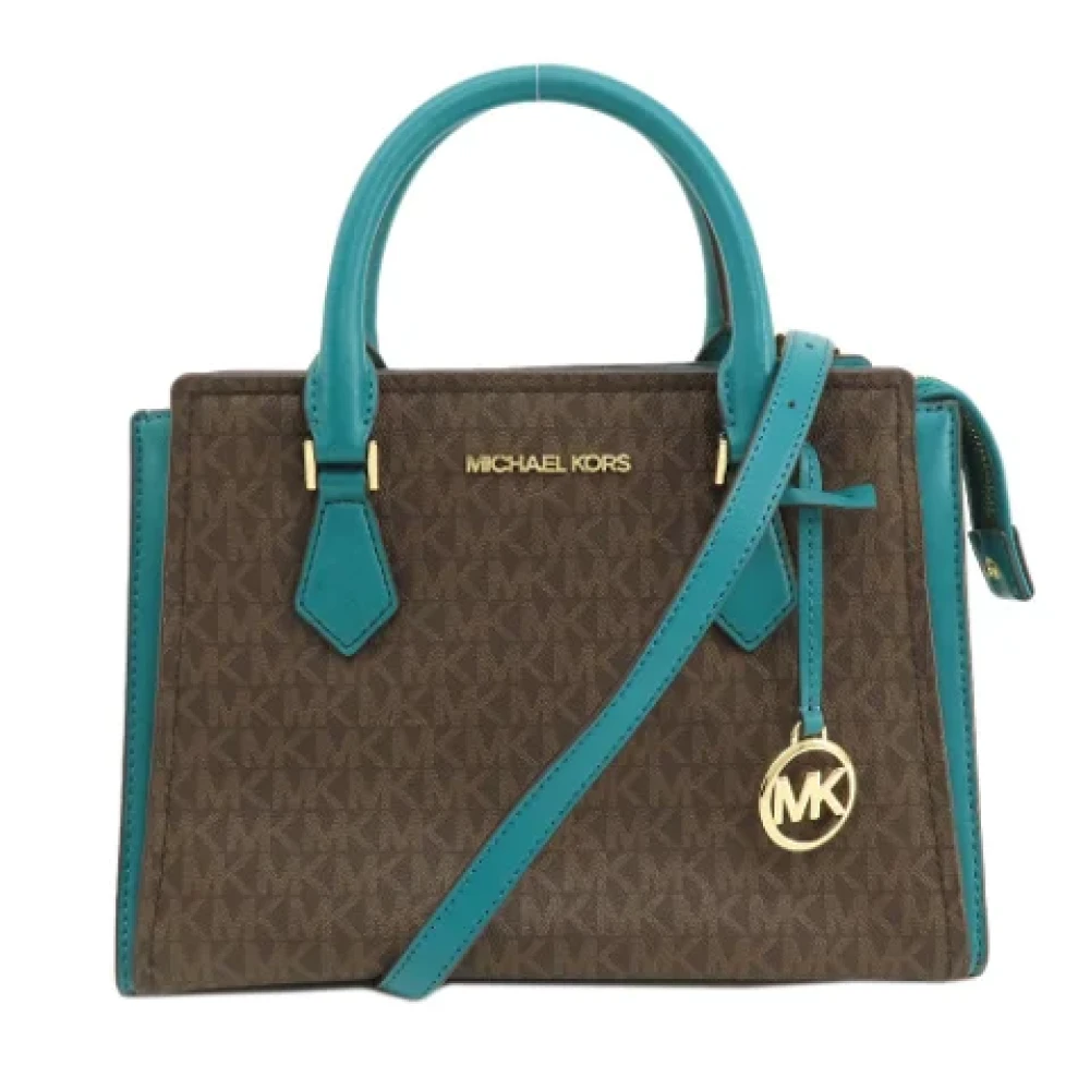 Michael Kors Pre-owned Canvas handbags Brown Dames