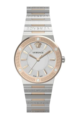 Damklocka Greca Logo Silver Guld VEVH01020