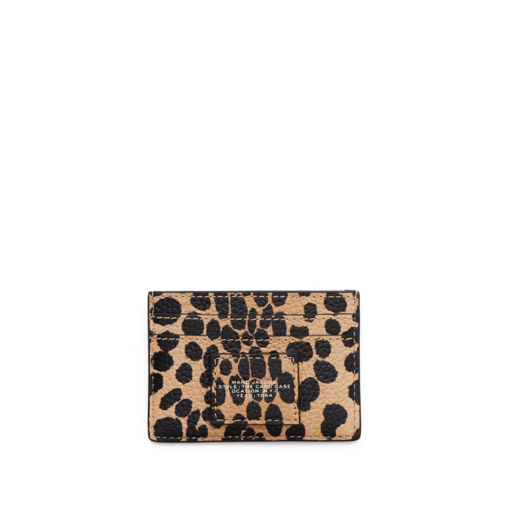 Marc Jacobs Portemonnee met luipaardprint en kaartsleuven Multicolor Dames