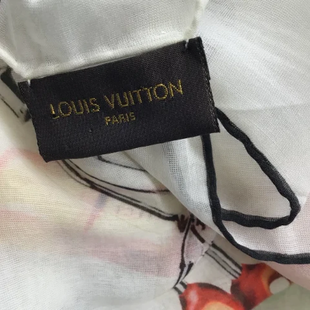 Louis Vuitton Vintage Pre-owned Fabric scarves Multicolor Dames