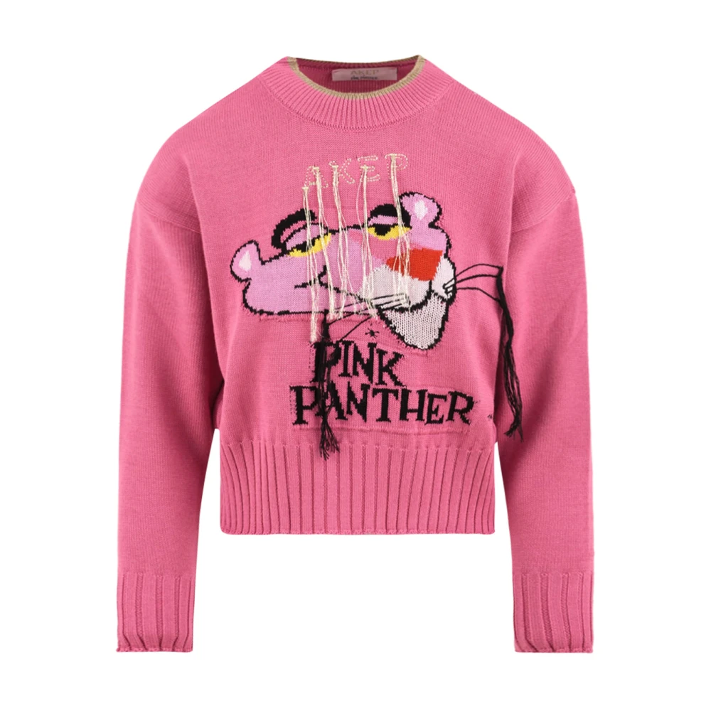 Akep Fuchsia Sweater Model Mgkd08003 08 Pink Dames