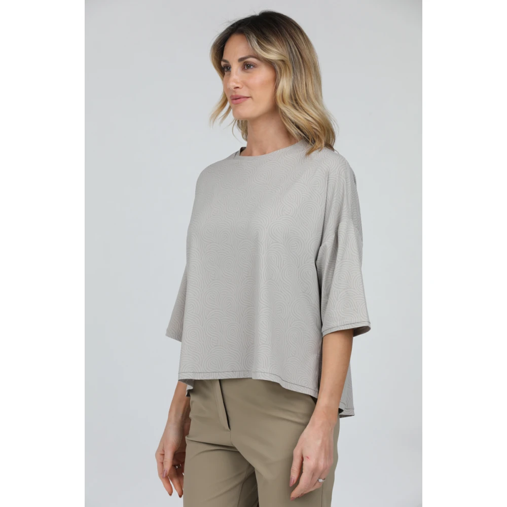 RRD Stijlvolle T-shirt Collectie Gray Dames