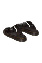 sandales-slides-josef-en-cuir-a-boucle