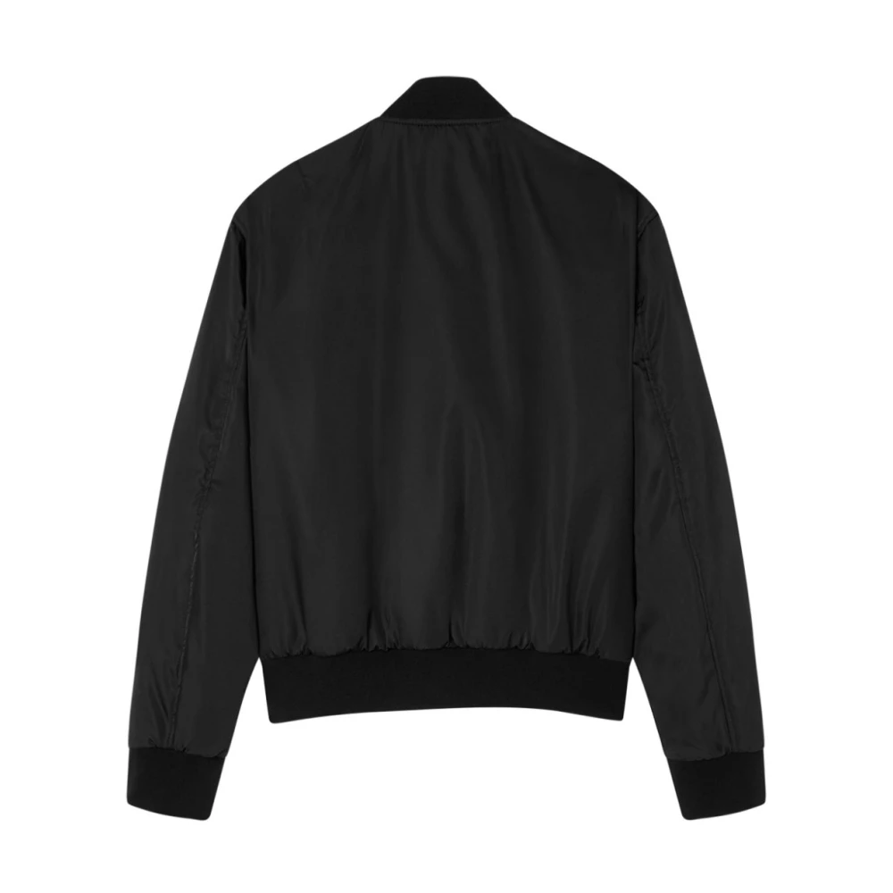 Versace Zwarte Jassen voor Mannen Black Heren