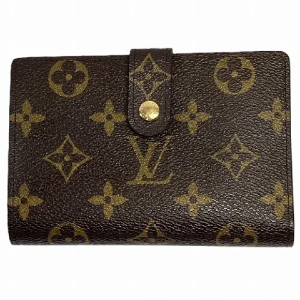 Louis Vuitton Vintage Pre-owned Canvas wallets Brown Dames