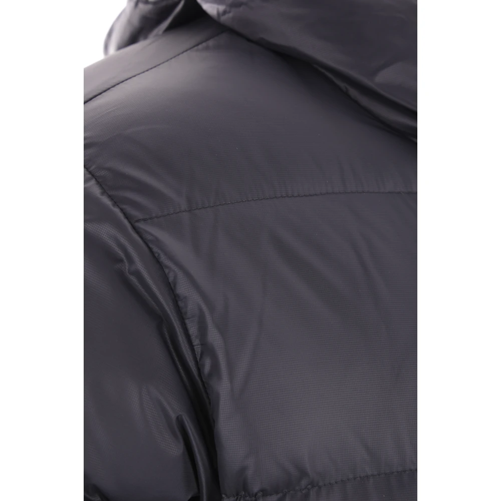 Aspesi Blauwe Ripstop Hoodiejas Blue Heren