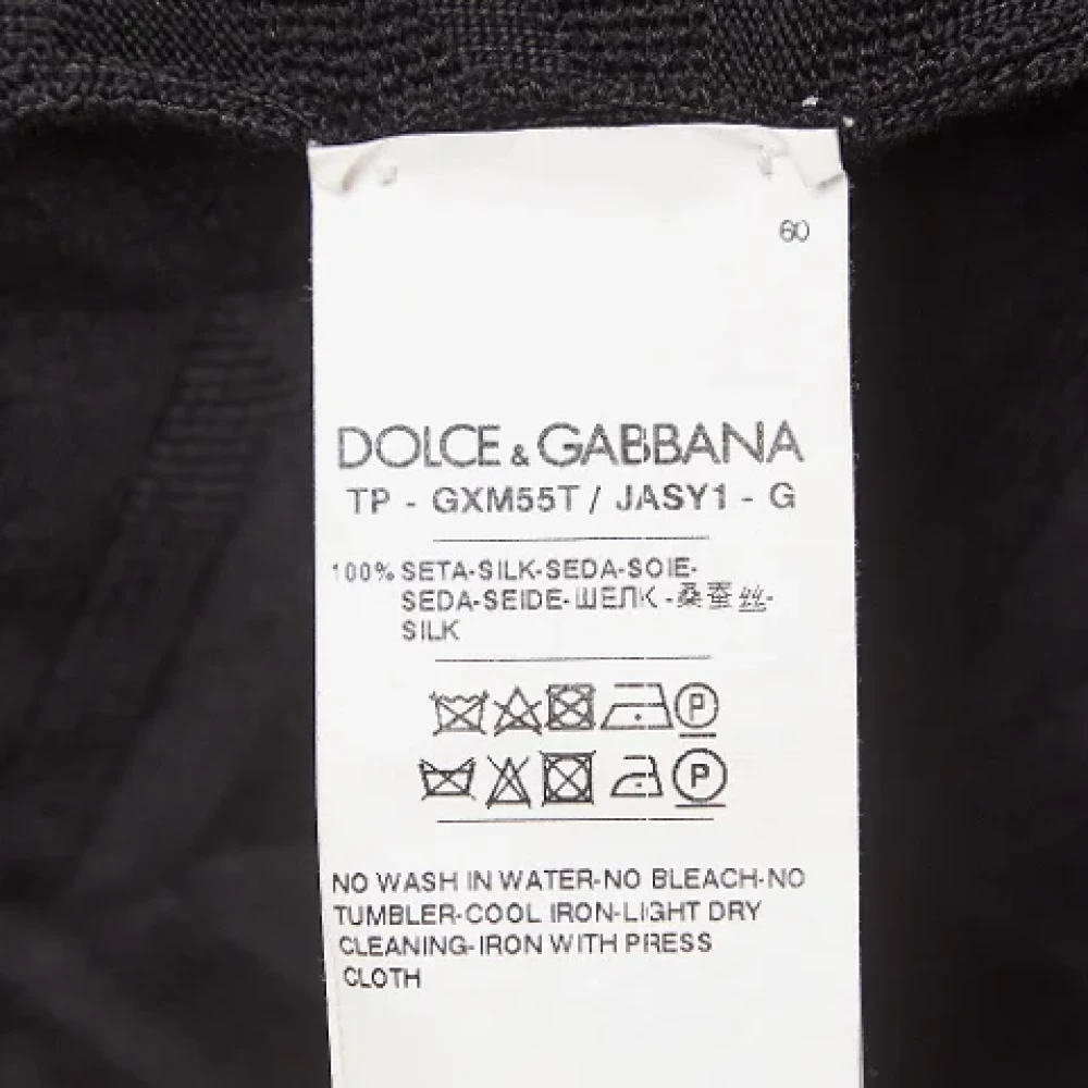 Dolce & Gabbana Pre-owned Knit tops Black Heren