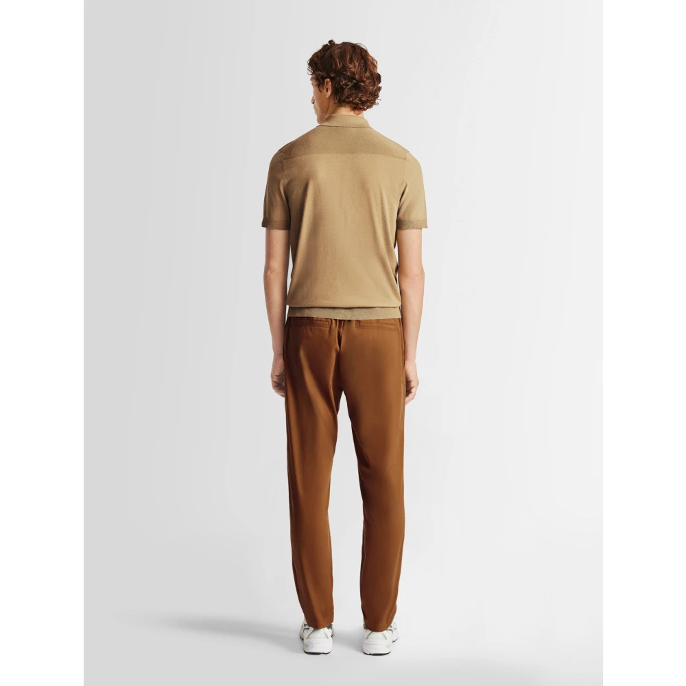 Fusalp Henryo Poloshirt MET Korte Mouwen Beige Heren