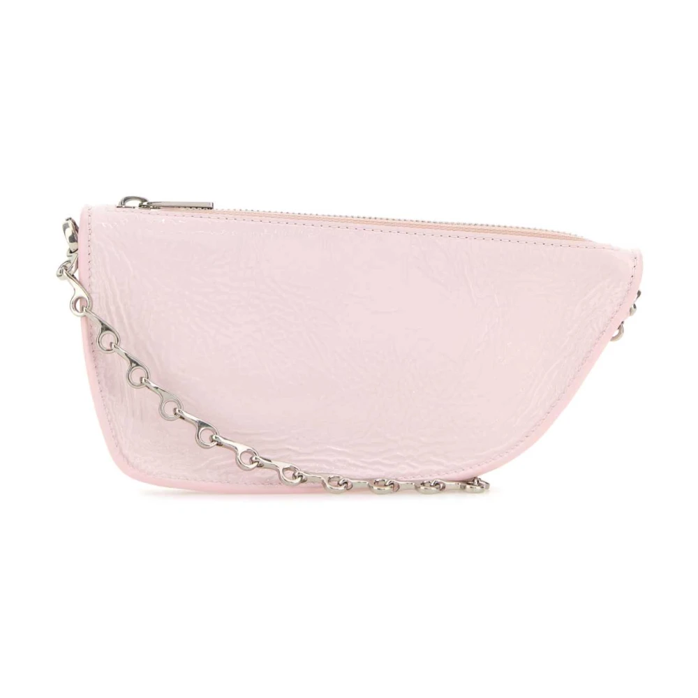Burberry Women's Pink Cross Body Bags, One Size, Micro Shield Shoulder Bag
