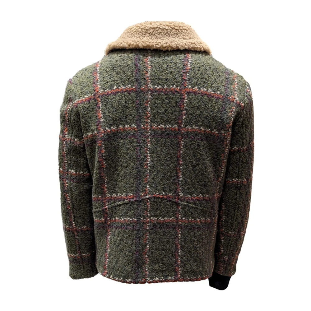 BOB Groene Geruite Bomberjack Green Heren