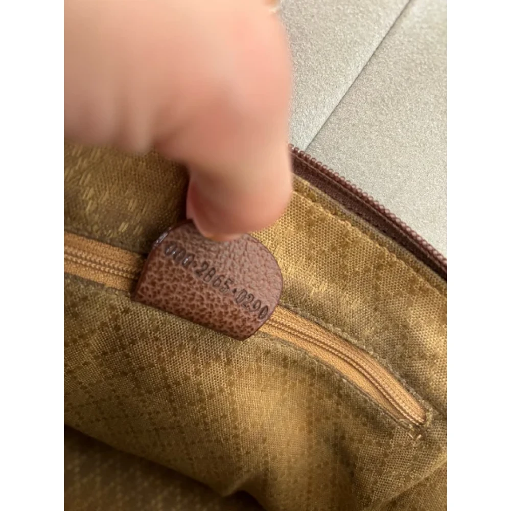 Gucci Vintage Pre-owned Leather gucci-bags Brown Dames