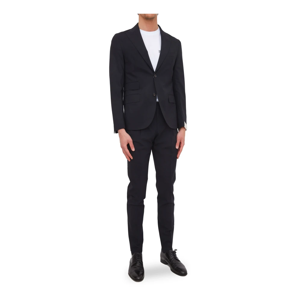 Suits > Suit Sets > Single Breasted Suits - - Eleventy - Modalova
