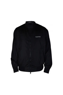 Tech Fabric Bomber Jacket