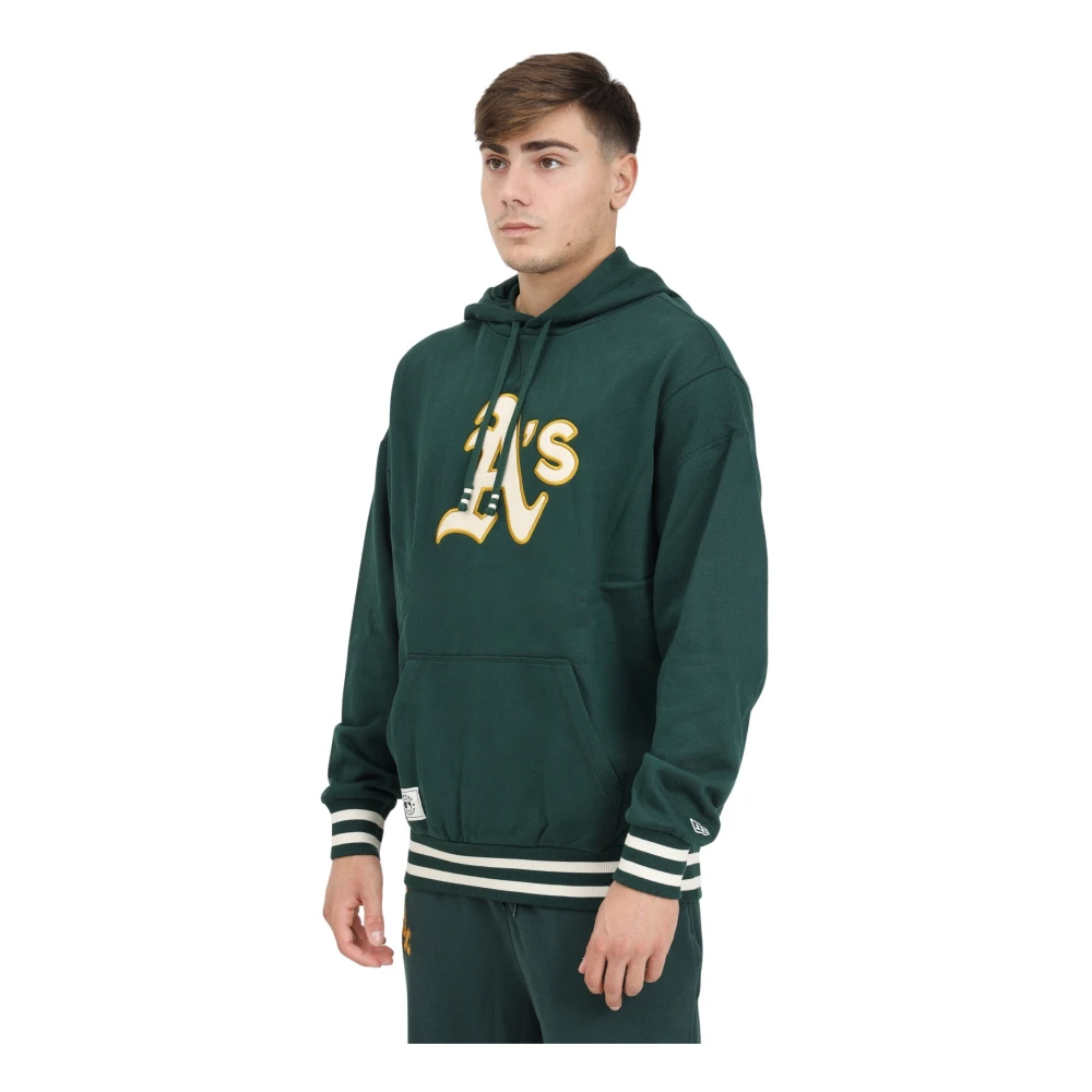 new era MLB Rib Infill Hoodie Groen Green Heren