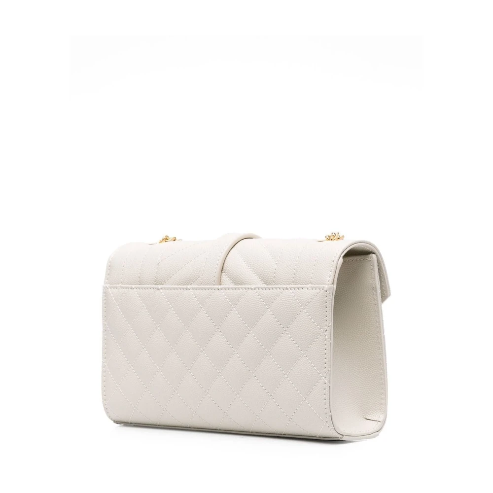 Saint Laurent Shoulder Bags White Dames