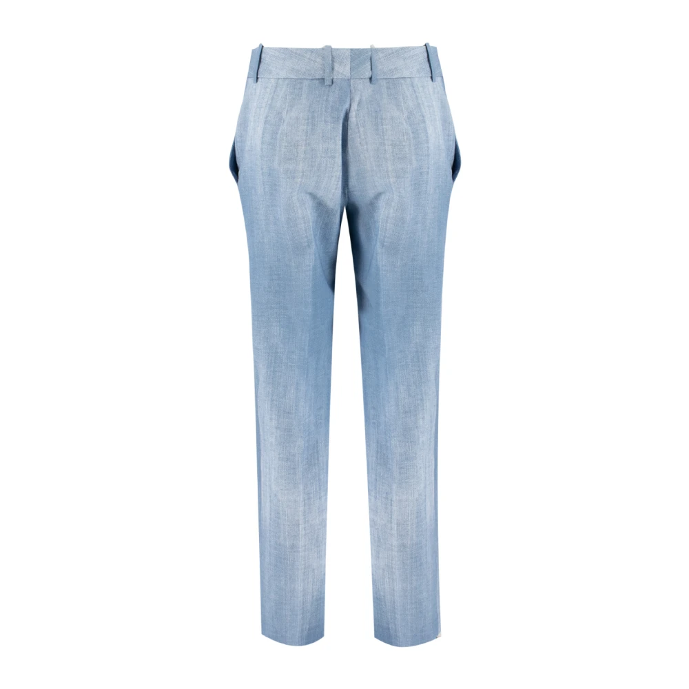 Ermanno Scervino Vintage Denim Regular-Fit Broek Blue Dames