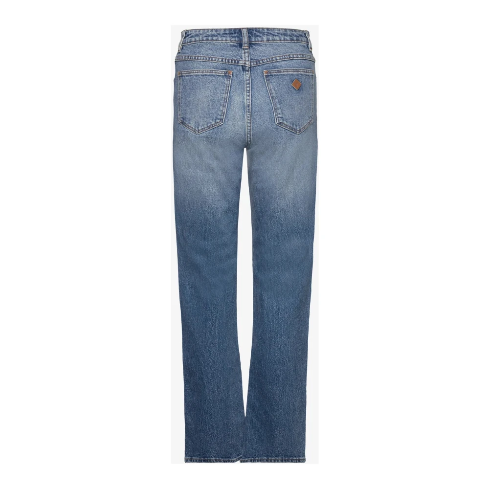 Abrand Jeans Hoge Rechte Jeans Erin Blue Dames