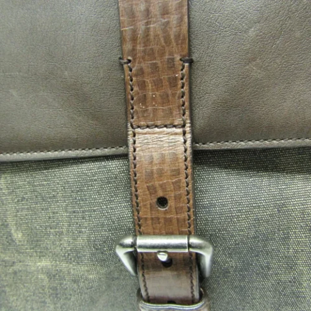 Dolce & Gabbana Pre-owned Leather handbags Brown Unisex