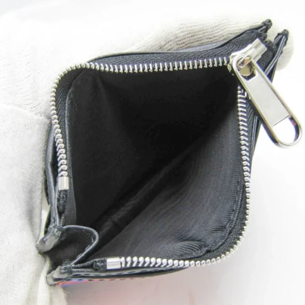Gucci Vintage Pre-owned Leather wallets Black Dames