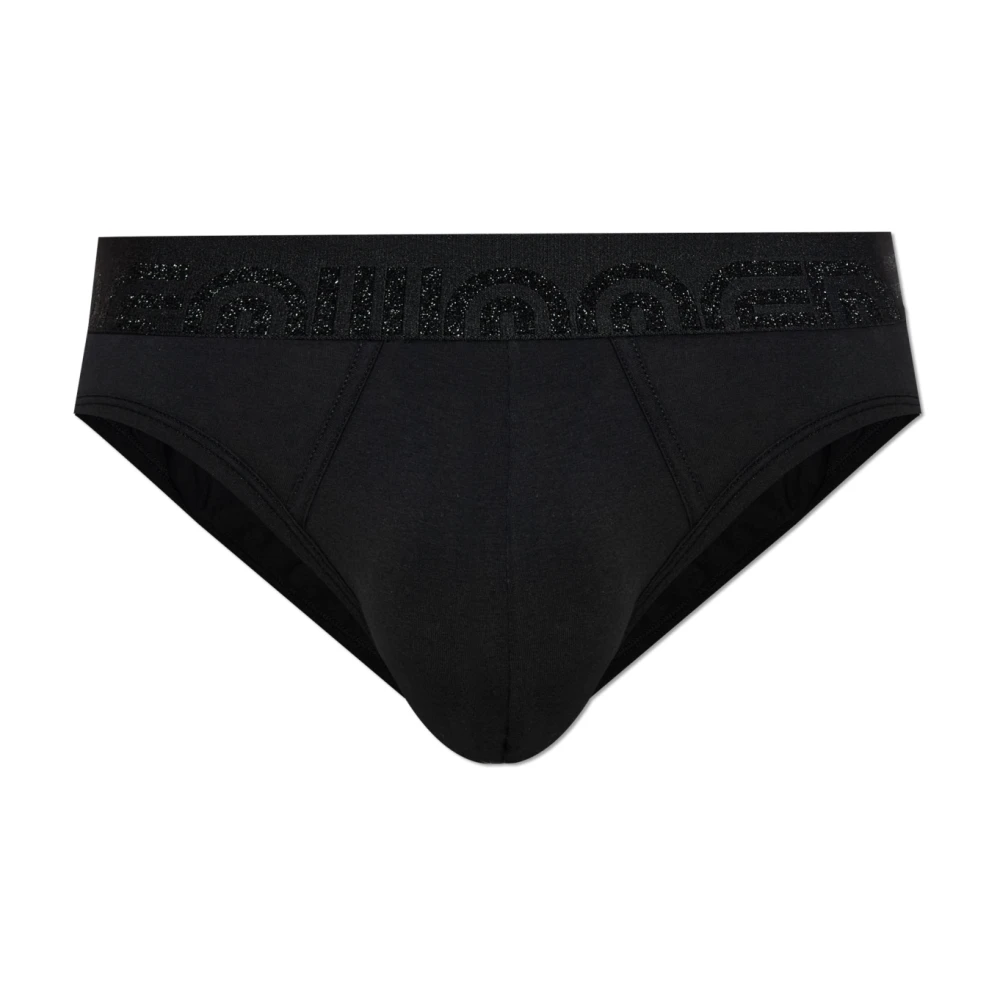 Dsquared2 Herren Schwarz Unterwäsche, K, Sgröße: