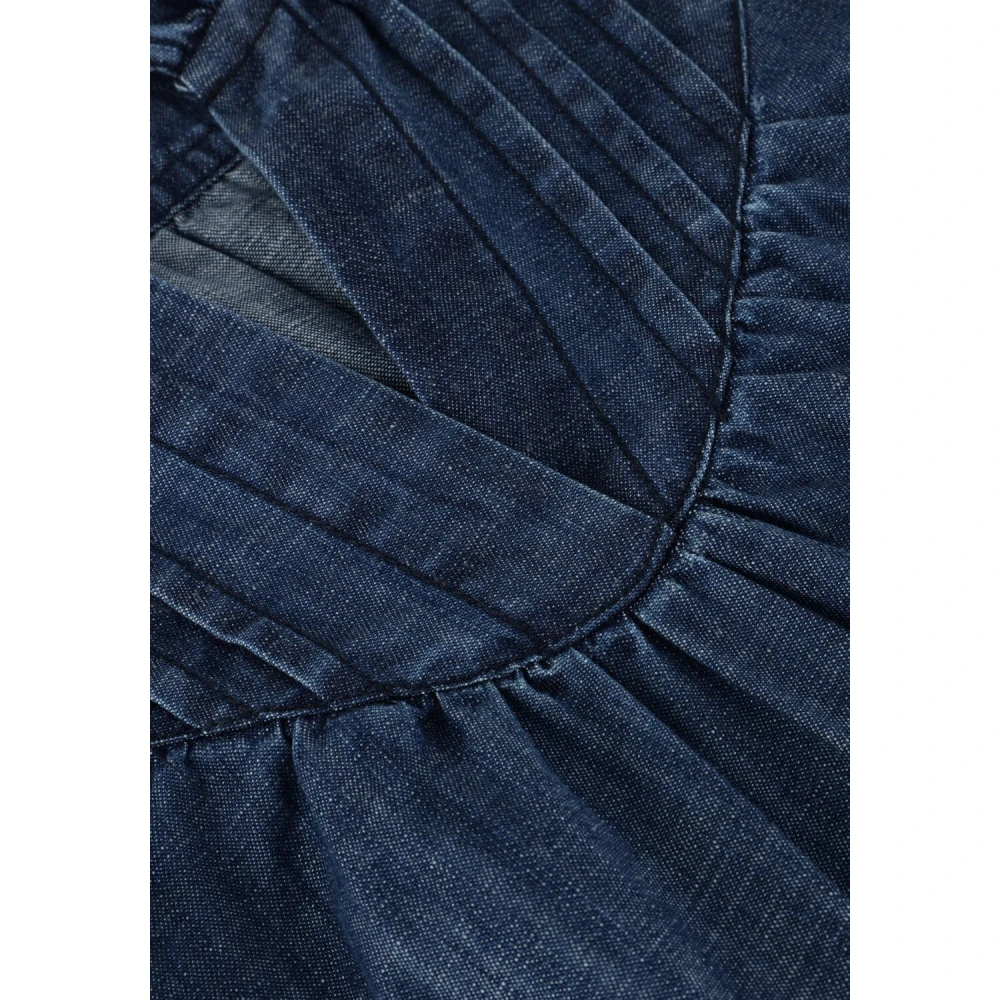 Moliin Elegante Beatrix Blouse Blauw Blue Dames