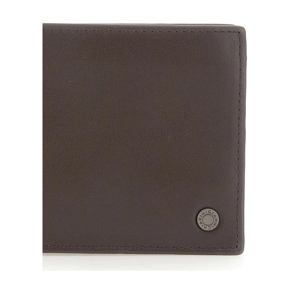Gianni Chiarini Heren Leren Portemonnee Donkerbruin Brown Heren