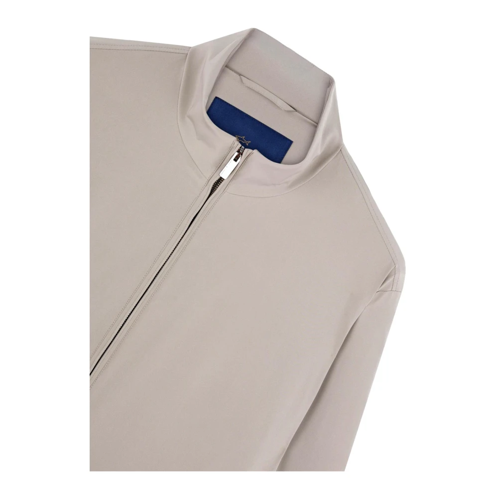 PAUL & SHARK Beige Typhoon Re-4x4 Stretch Jas Beige Heren